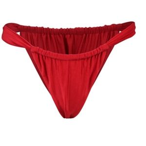 SAME Los Angeles Swimwear Ruched Bottoms (NEW, Size Small)